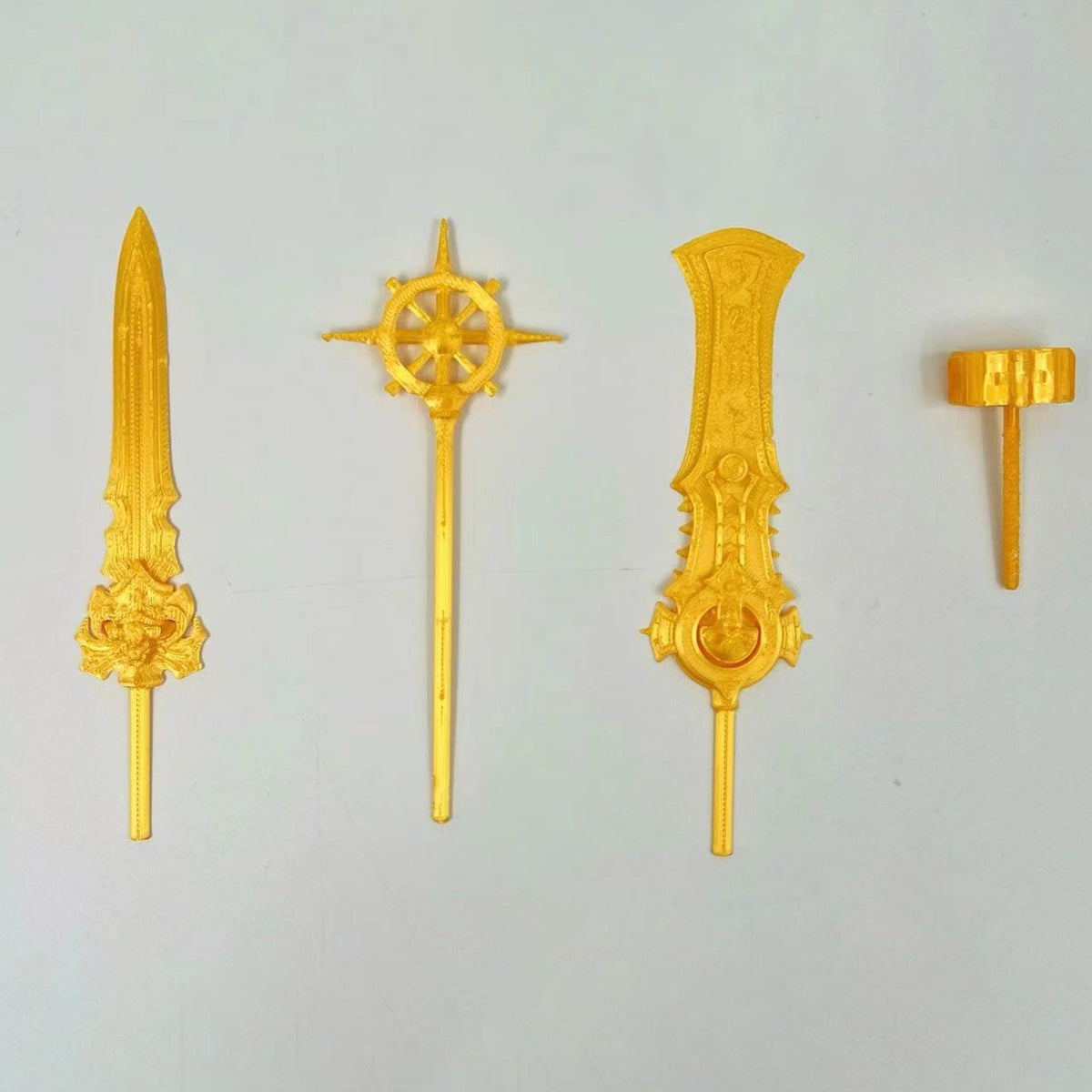 Diy Figure Series - Golden Six-Winged Angel (Includes 1 Pcs MiniFigures)