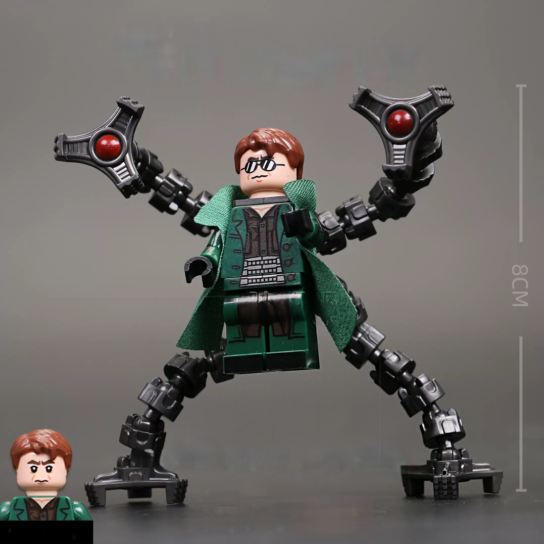 Avengers Series - Spider Man&Doctor Octopus(Includes 9 Pcs MiniFigures)