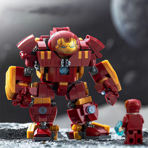 Avengers Series - Iron Man&Hulk Mecha (Includes 9 Pcs MiniFigures)