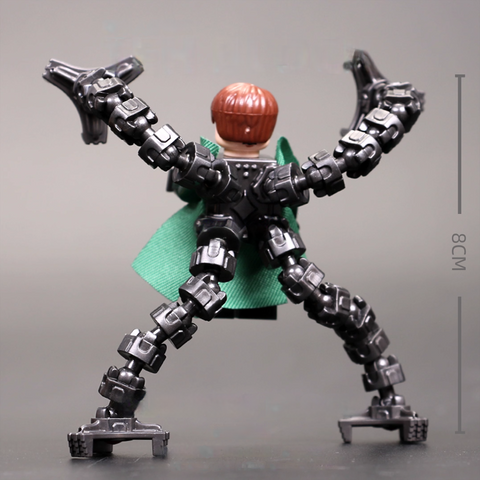 Avengers Series - Spider Man&Doctor Octopus(Includes 9 Pcs MiniFigures)