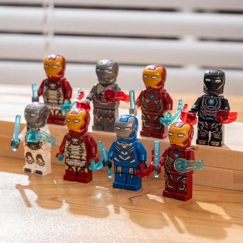 Avengers Series - Iron Man&Hulk Mecha (Includes 9 Pcs MiniFigures)