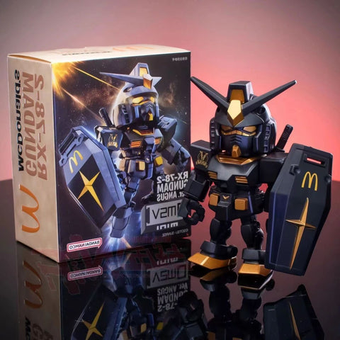 Gundam Series - McDonald's Joint Gundam Angus(Includes 1 Pcs MiniFigures)