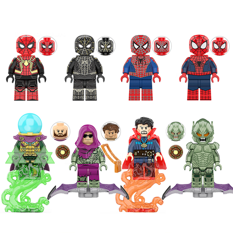 Avengers Series - Spider Man&Doctor Octopus(Includes 9 Pcs MiniFigures)