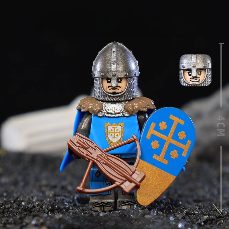 Medieval Series - Crusader Armors (Includes 8 Pcs MiniFigures)