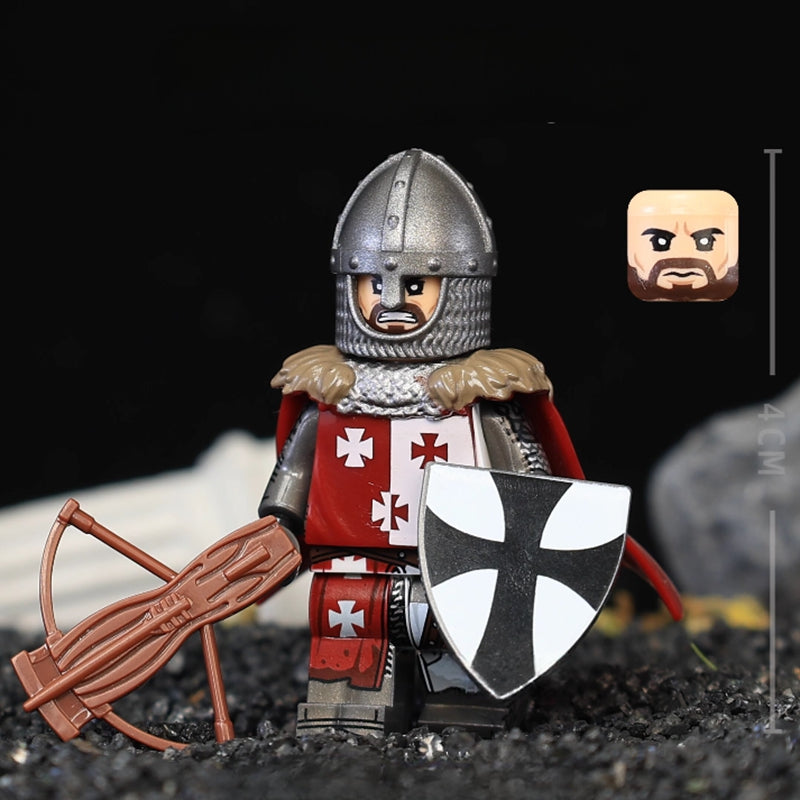 Medieval Series - Crusader Armors (Includes 8 Pcs MiniFigures)