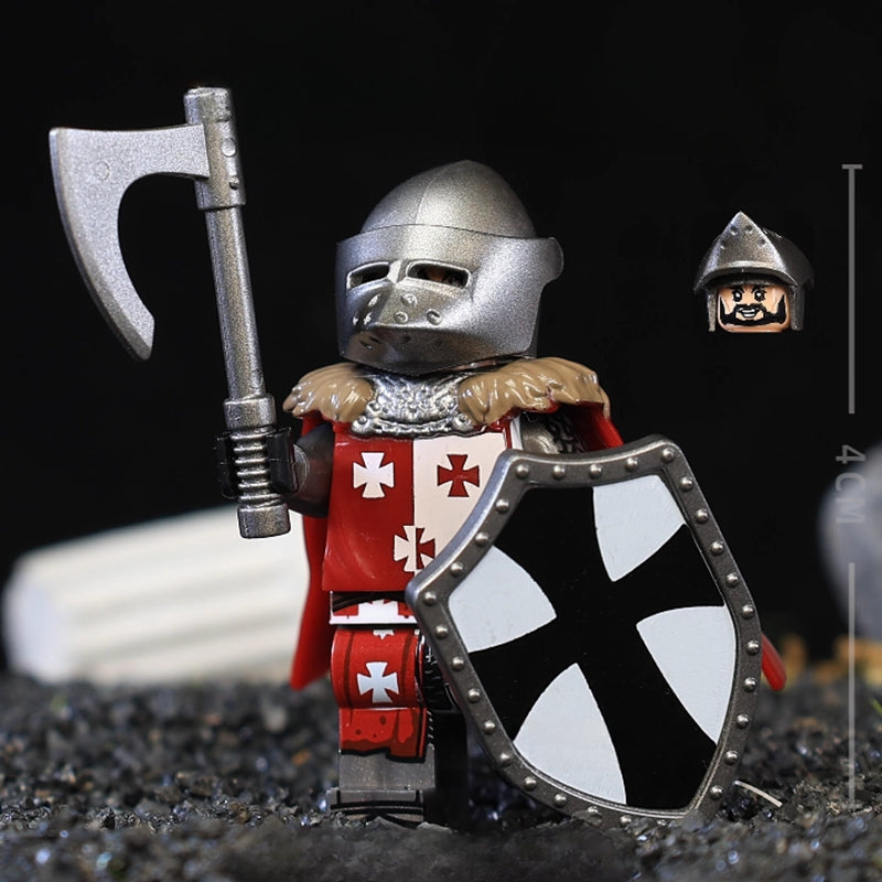 Medieval Series - Crusader Armors (Includes 8 Pcs MiniFigures)