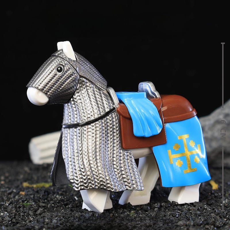 Medieval Series - Crusader Armors (Includes 8 Pcs MiniFigures)